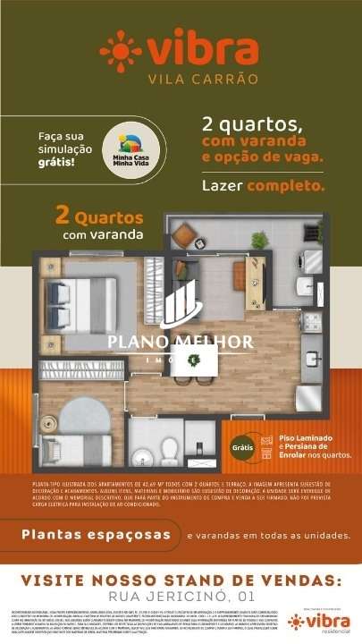 Apartamento, 2 quartos, 43 m² - Foto 8