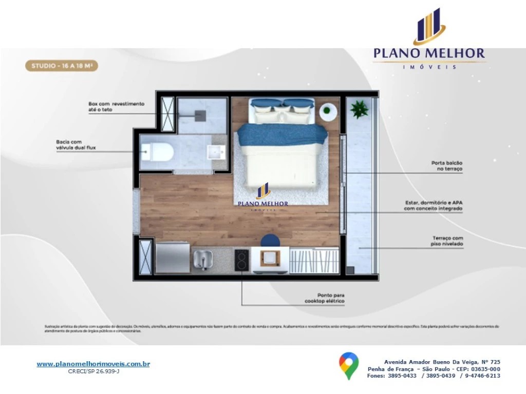 Apartamento, 1 quarto, 26 m² - Foto 30