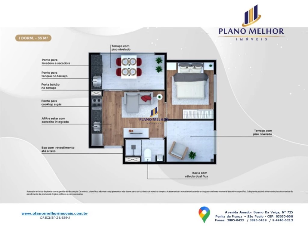 Apartamento, 1 quarto, 26 m² - Foto 32