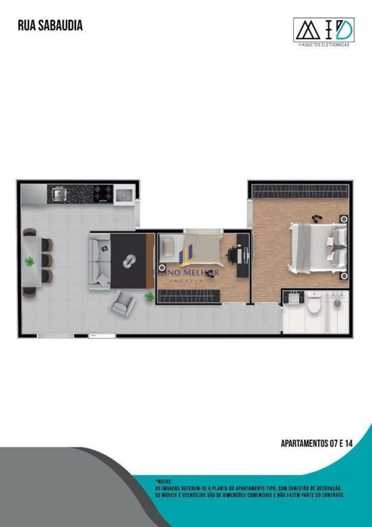 Apartamento, 2 quartos, 41 m² - Foto 12