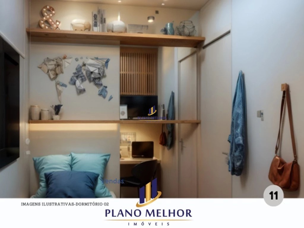 Apartamento, 2 quartos, 37 m² - Foto 10
