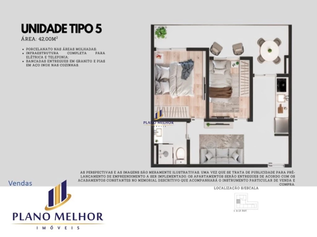Apartamento, 2 quartos, 37 m² - Foto 16