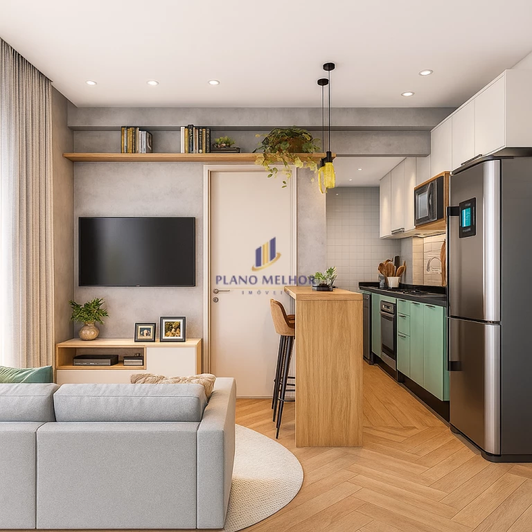 Apartamento, 2 quartos, 35 m² - Foto 1