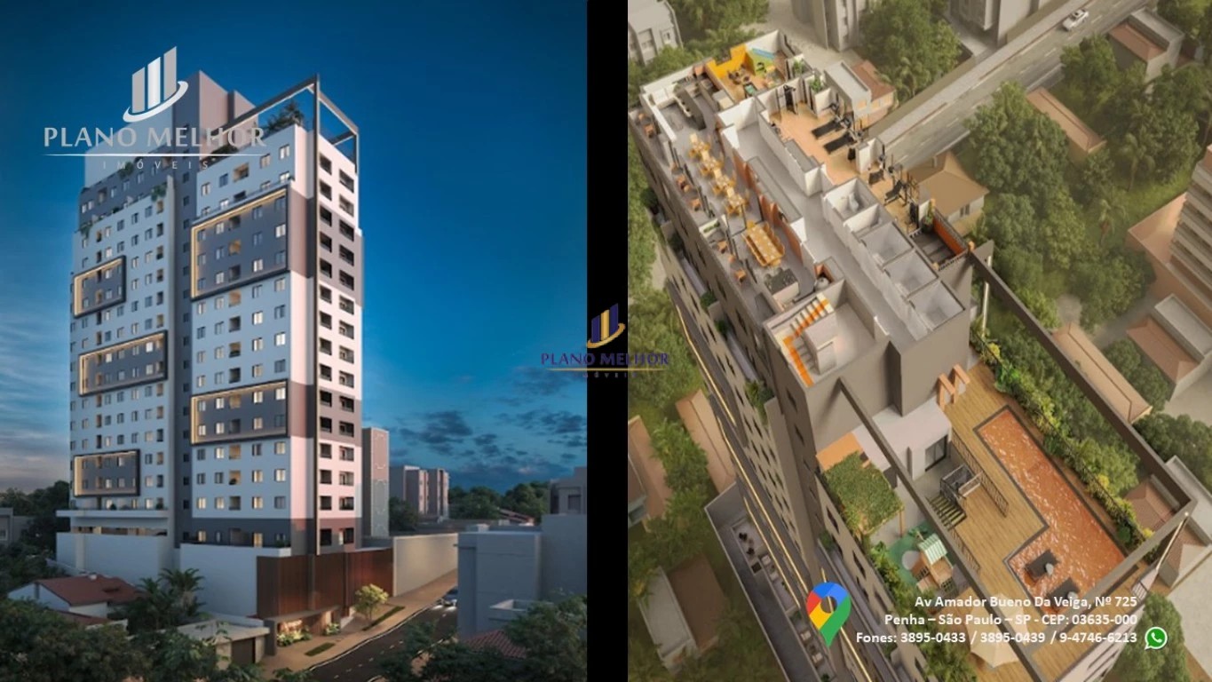 Apartamento, 2 quartos, 37 m² - Foto 2