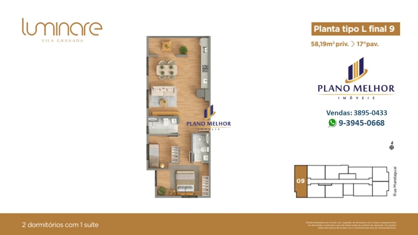 Apartamento, 2 quartos, 37 m² - Foto 71