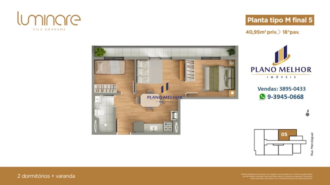 Apartamento, 2 quartos, 37 m² - Foto 72
