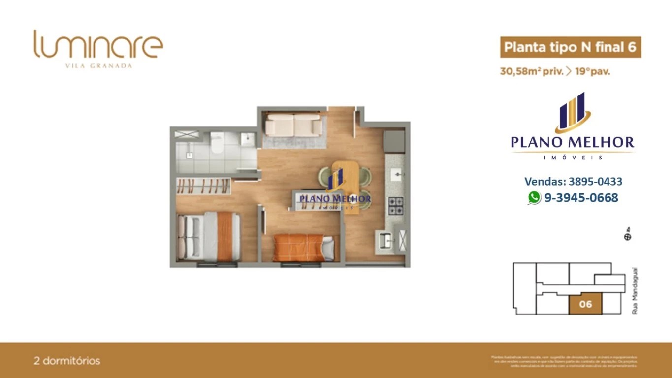 Apartamento, 2 quartos, 37 m² - Foto 78