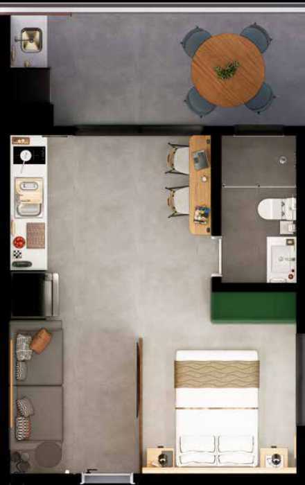 Loft, 40 m² - Foto 3