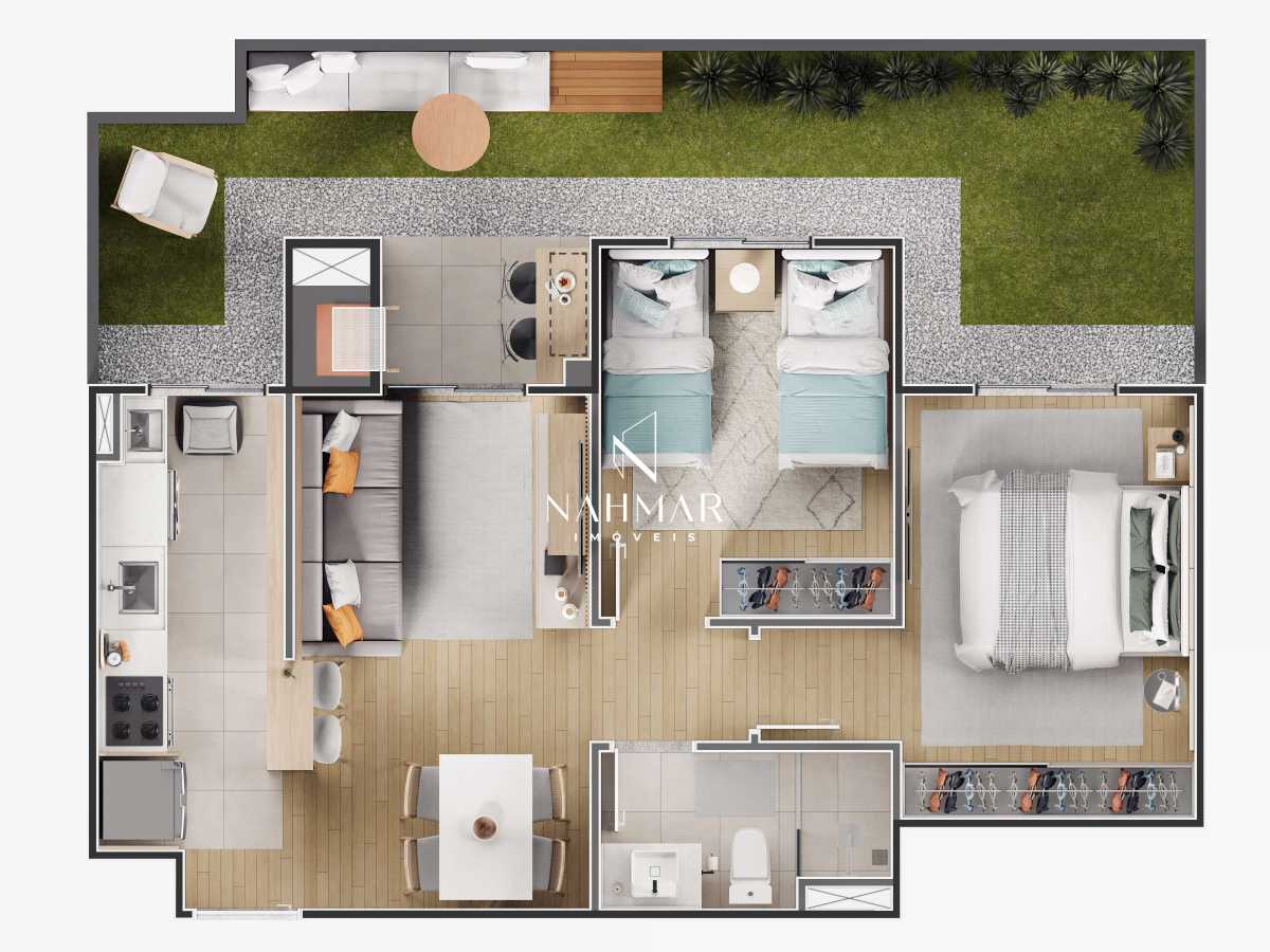 Apartamento, 2 quartos, 46 m² - Foto 16