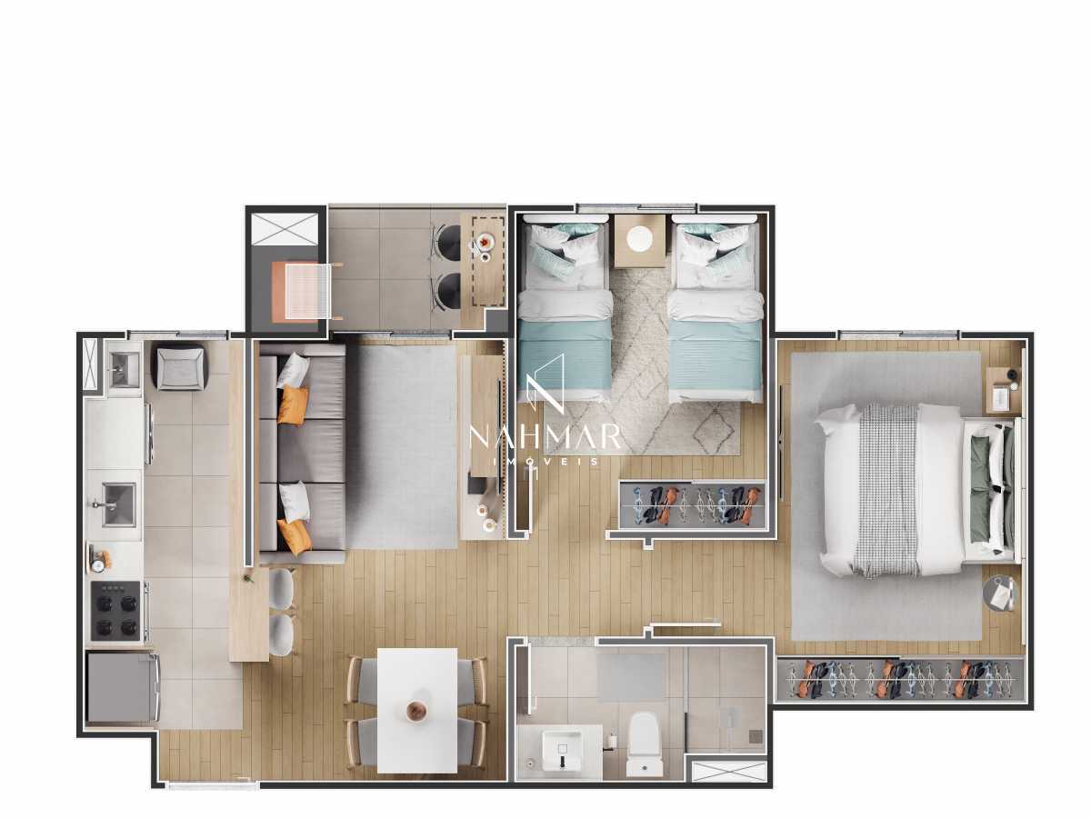Apartamento, 2 quartos, 46 m² - Foto 17