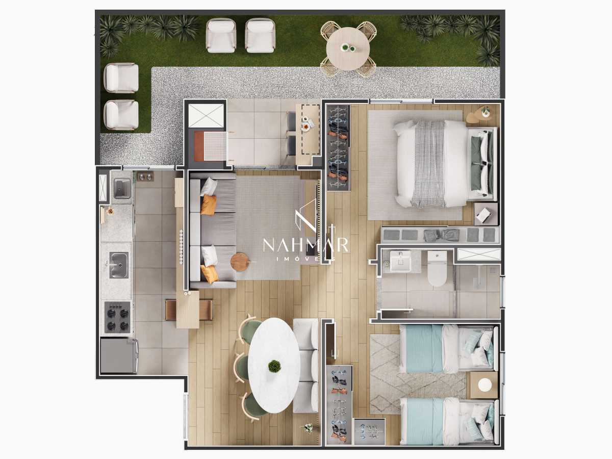 Apartamento, 2 quartos, 46 m² - Foto 18
