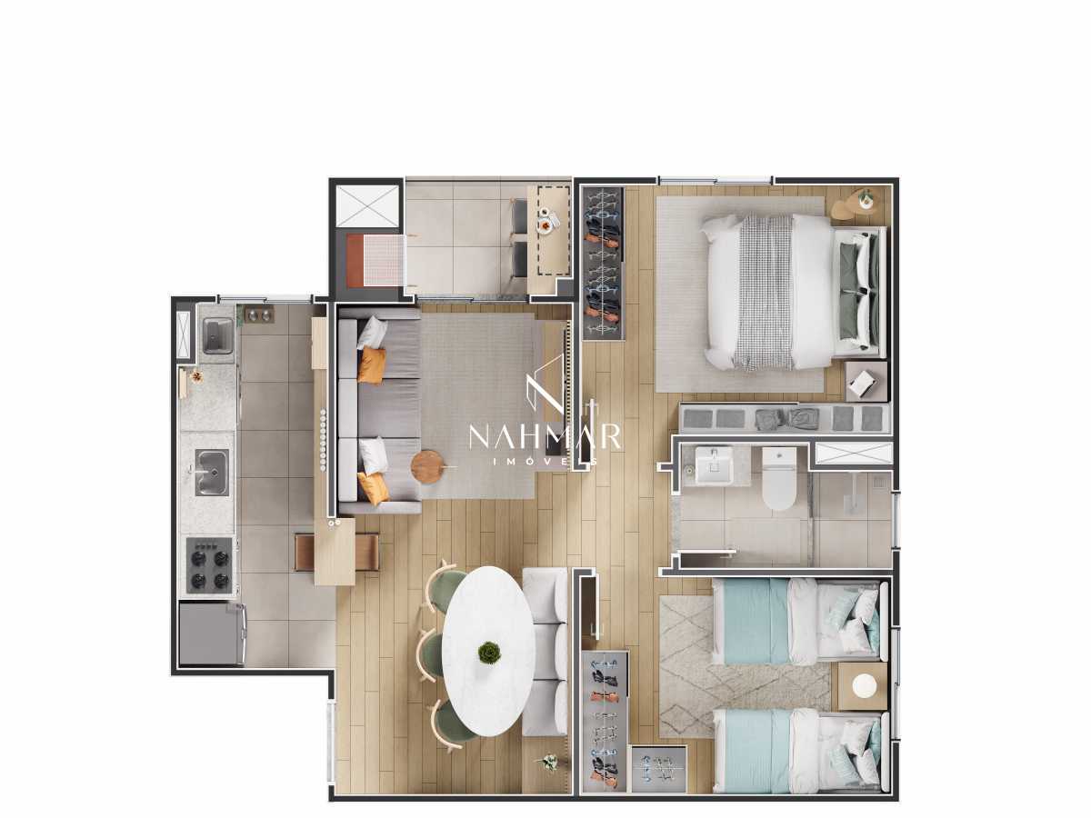 Apartamento, 2 quartos, 46 m² - Foto 19