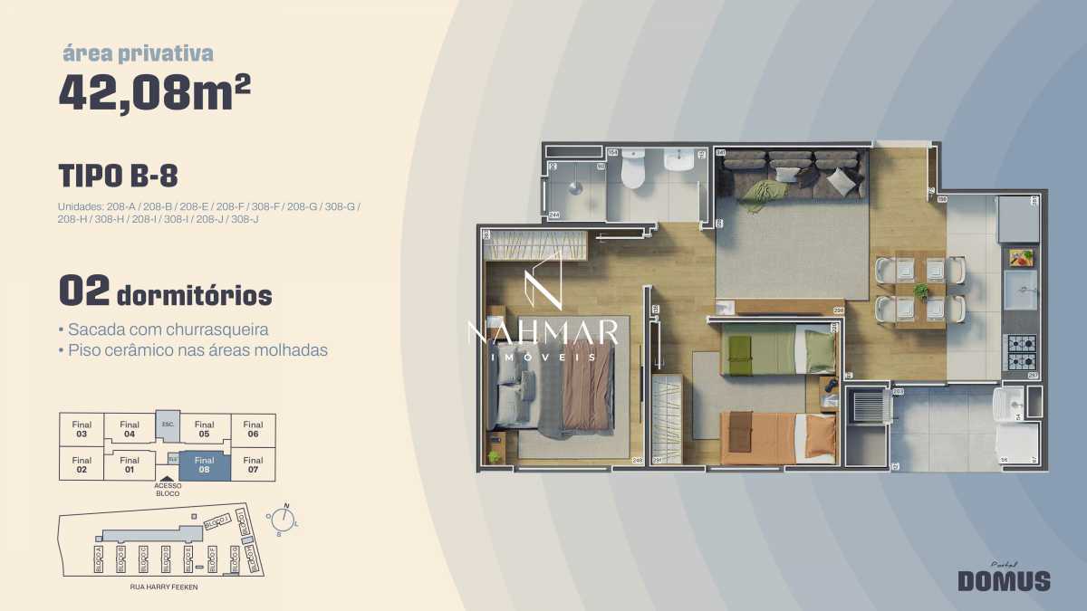 Apartamento, 2 quartos, 42 m² - Foto 20