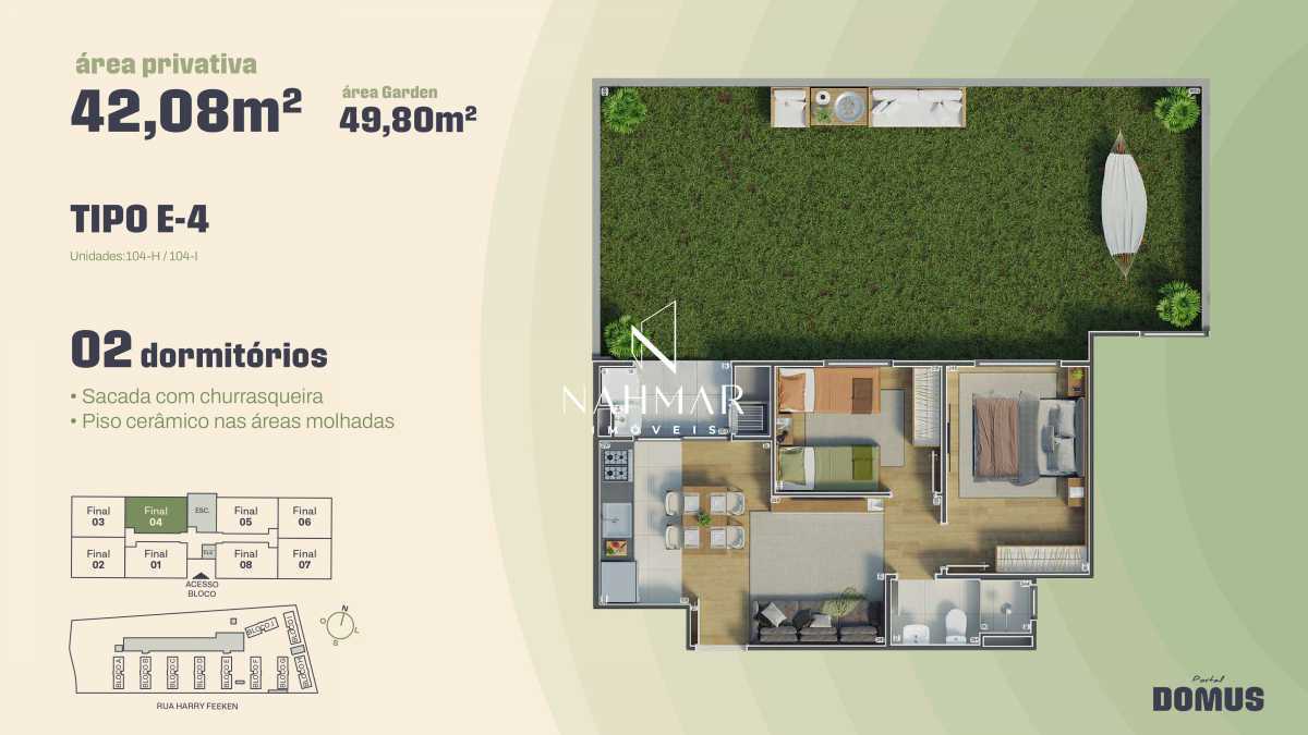 Apartamento, 2 quartos, 42 m² - Foto 21