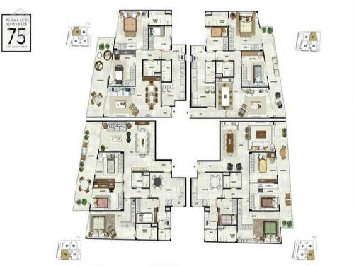 Apartamento à venda com 3 quartos, 131m² - Foto 6