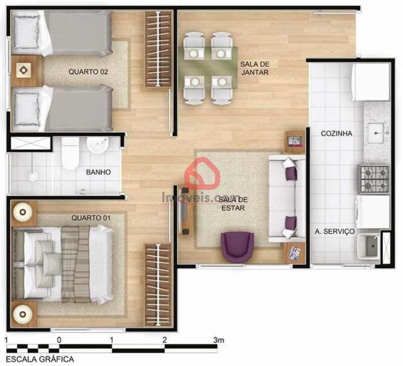 Apartamento, 2 quartos, 45 m² - Foto 13