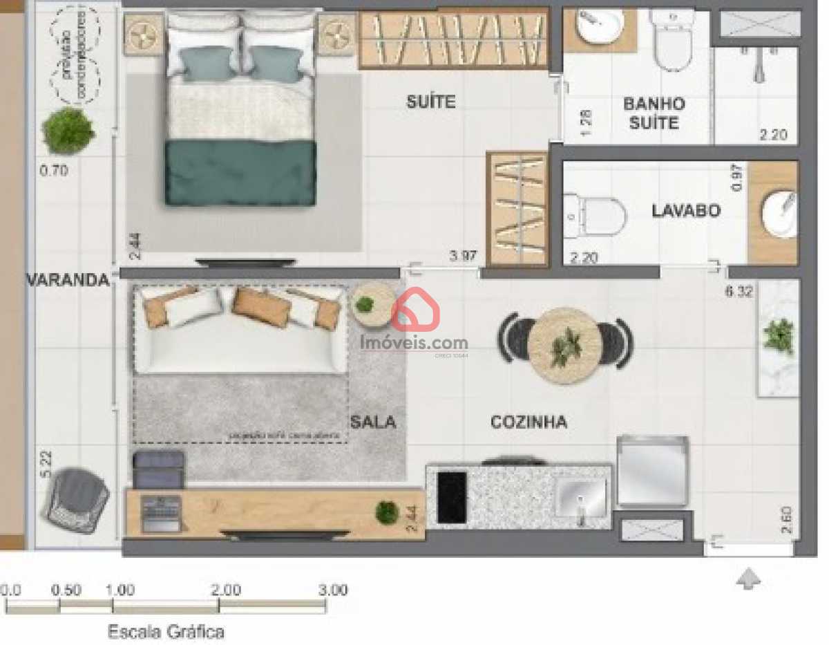 Loft, 38 m² - Foto 8