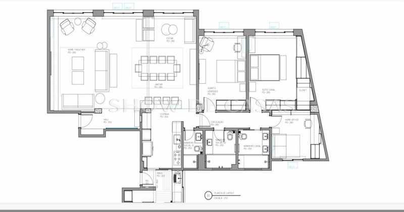 Apartamento à venda com 3 quartos, 163m² - Foto 10